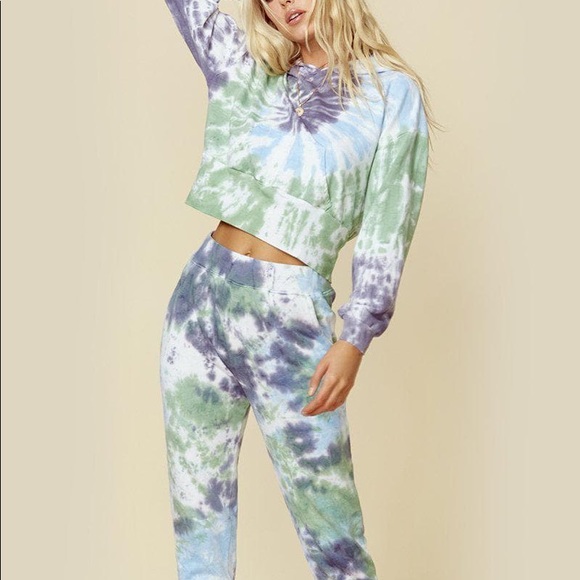 Planet Blue Tops - Planet Blue Tie Dye SET